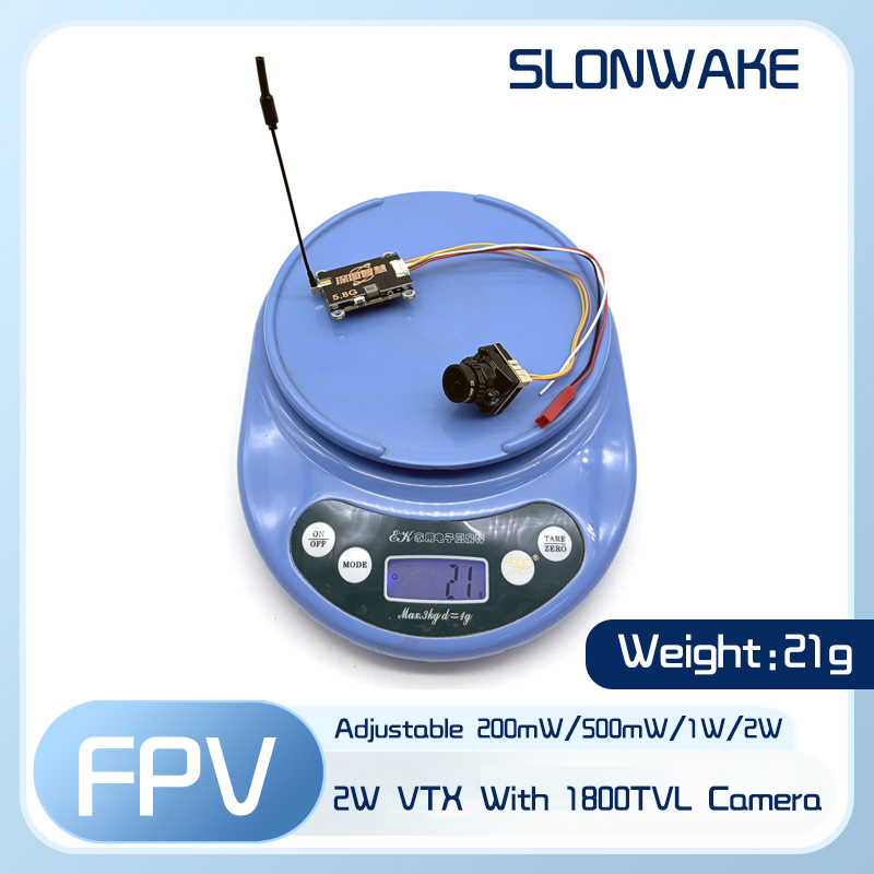 SLONWAKE 5.8G 56CH 2W เครื่องส - Fpv Drone Receiver บทวิจารณ์และราคา