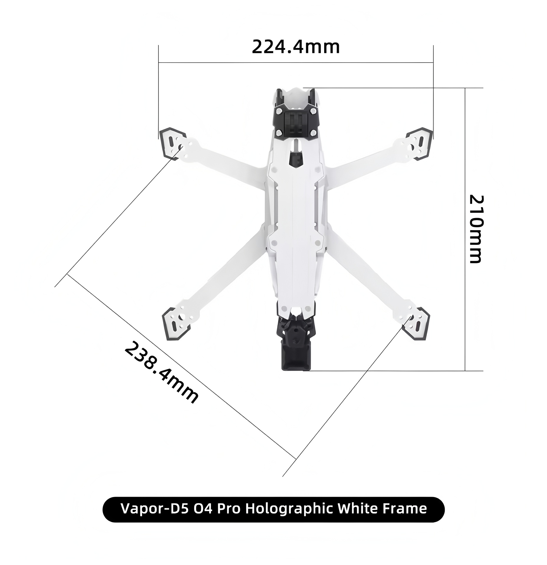 GEPRC Vapor D5/x5/x6 O4 Pro Fr - Fpv Drone Frame บทวิจารณ์และราคา