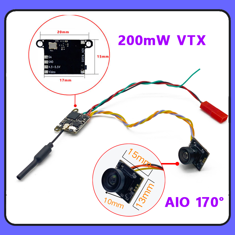 SLONWAKE 5.8G 1200TVL กล้อง FP - Fpv Drone Receiver บทวิจารณ์และราคา